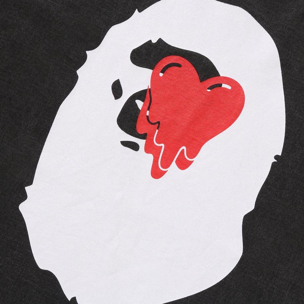 EMOTIONALLY UNAVAILABLE | EU BAPE FACE SS TEE / VINTAGE BLACK