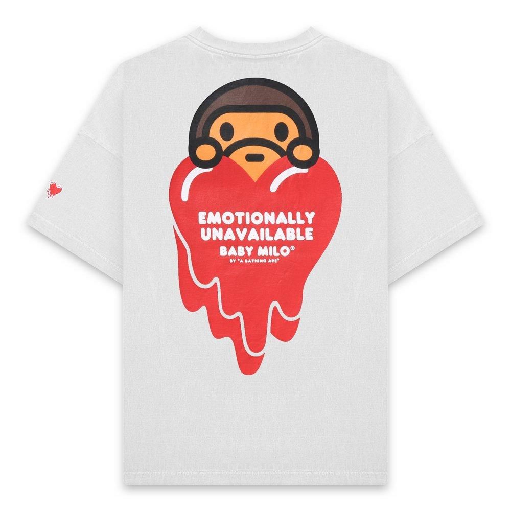 EMOTIONALLY UNAVAILABLE | EU MILO SS TEE / WHITE