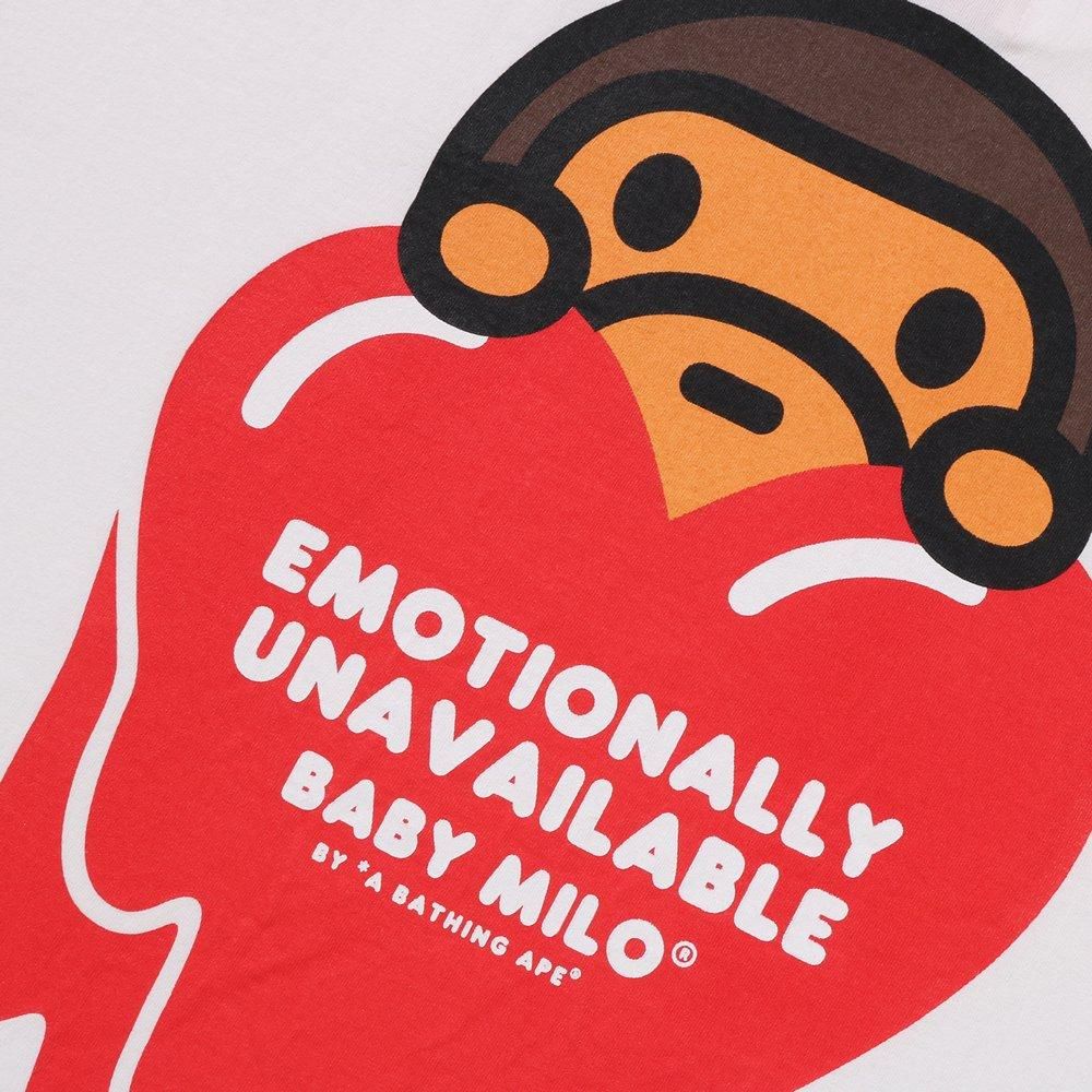 EMOTIONALLY UNAVAILABLE | EU MILO SS TEE / WHITE