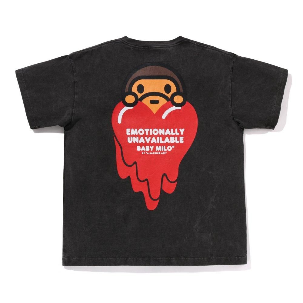 EMOTIONALLY UNAVAILABLE | EU MILO SS TEE / VINTAGE BLACK