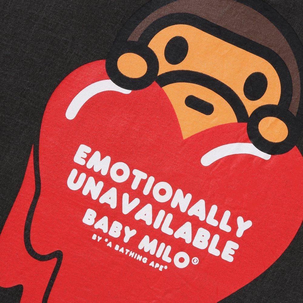 EMOTIONALLY UNAVAILABLE | EU MILO SS TEE / VINTAGE BLACK
