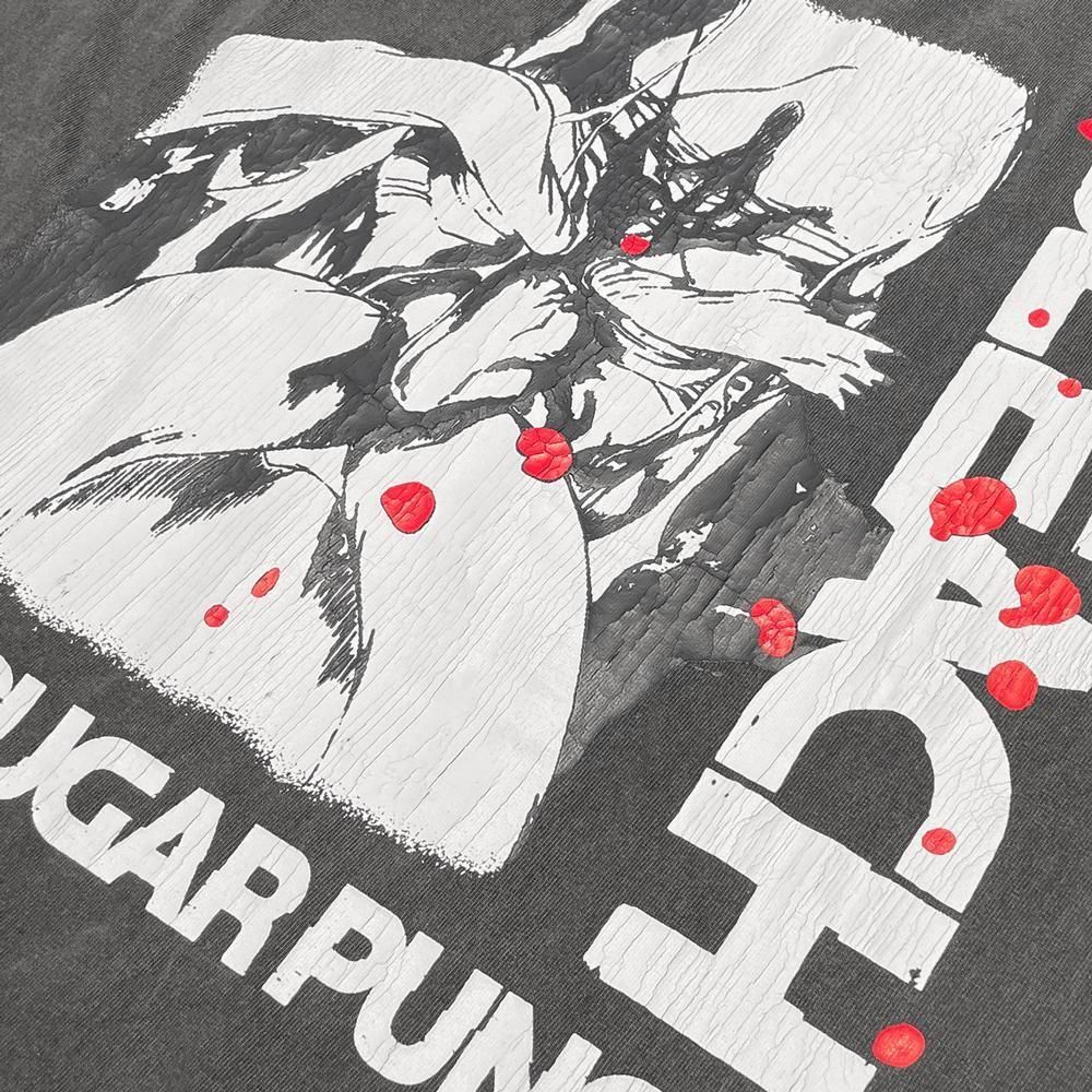 THE SUGAR PUNCH | BLEACH S/S T-SHIRT / BLACK