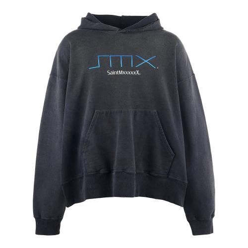SAINT MXXXXXX | HOODIE SMX / BLACK