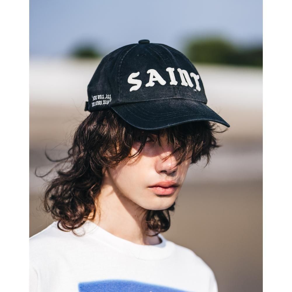 SAINT MXXXXXX | 6PANEL CAP / BLACK