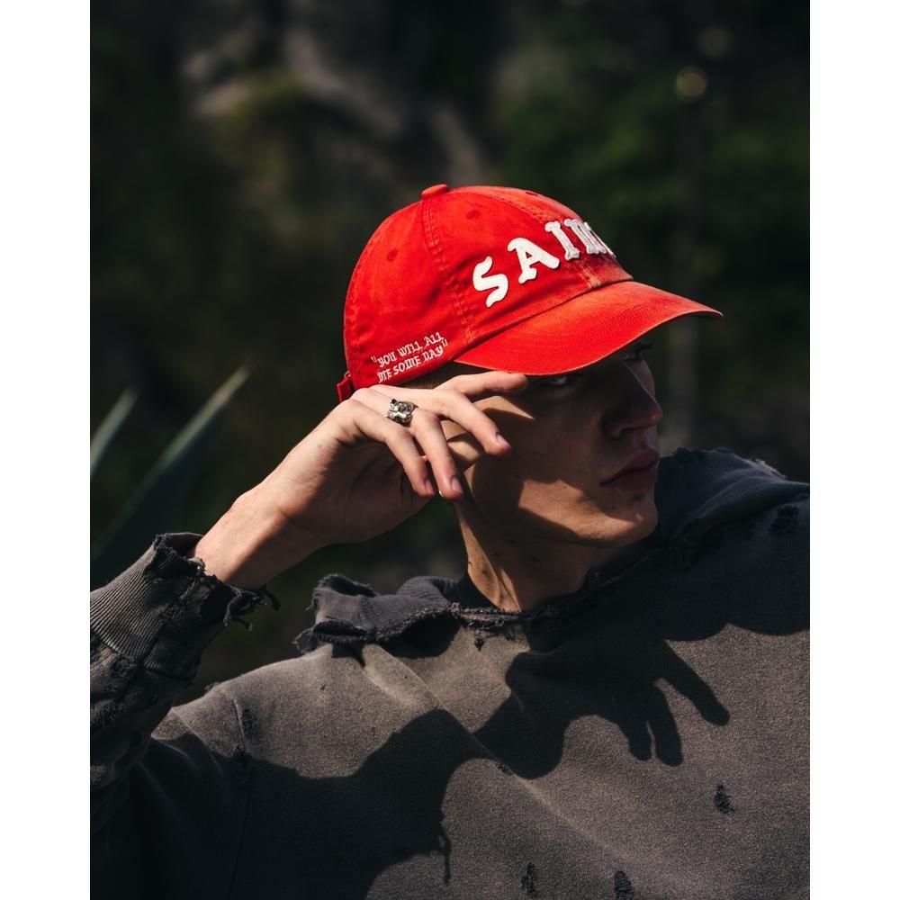 SAINT MXXXXXX | 6PANEL CAP / RED