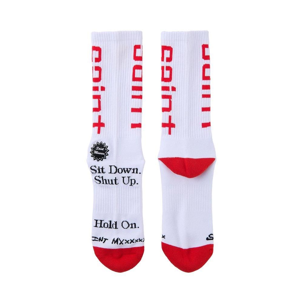 SAINT MXXXXXX | SOCKS SIT DOWN / WHITE