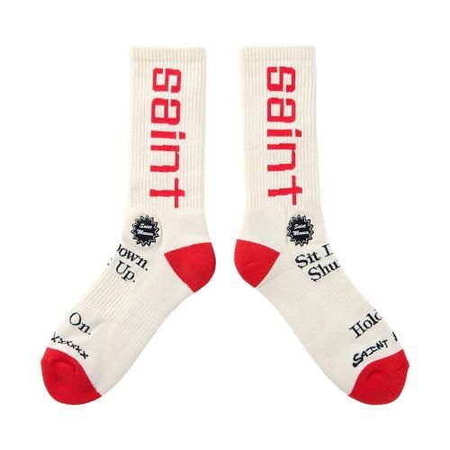 SAINT MXXXXXX | SOCKS SIT DOWN / ECRU