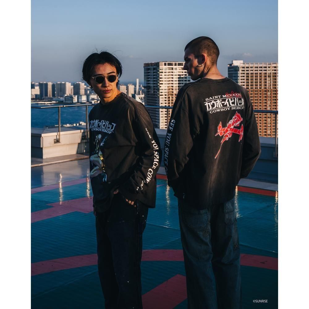 SAINT MXXXXXX | CB_LS TEE EASY COME / BLACK