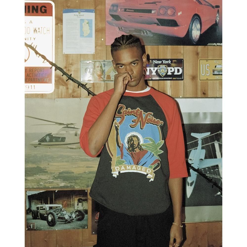 SAINT MXXXXXX | LM_SS TEE SNT NOISE / BLACK