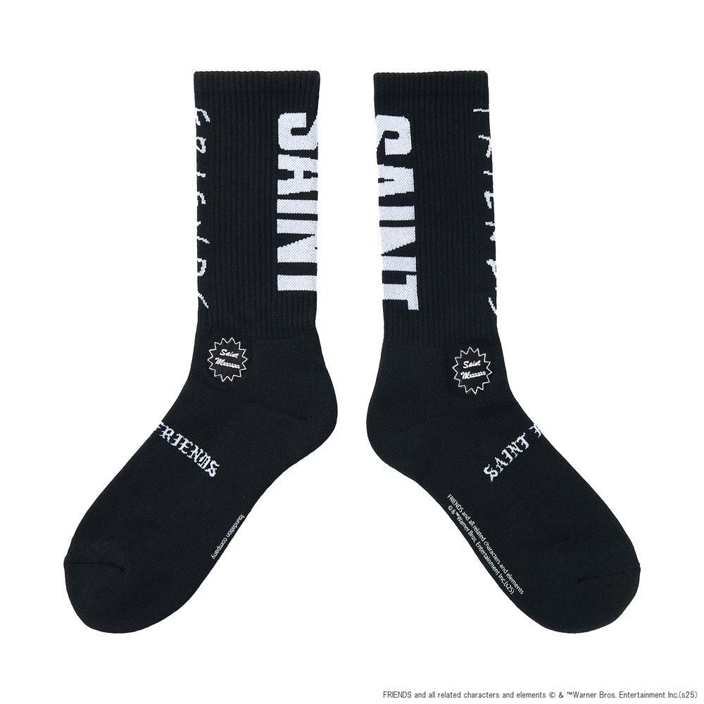 SAINT MXXXXXX | FRD_SOCKS FRIENDS / BLACK
