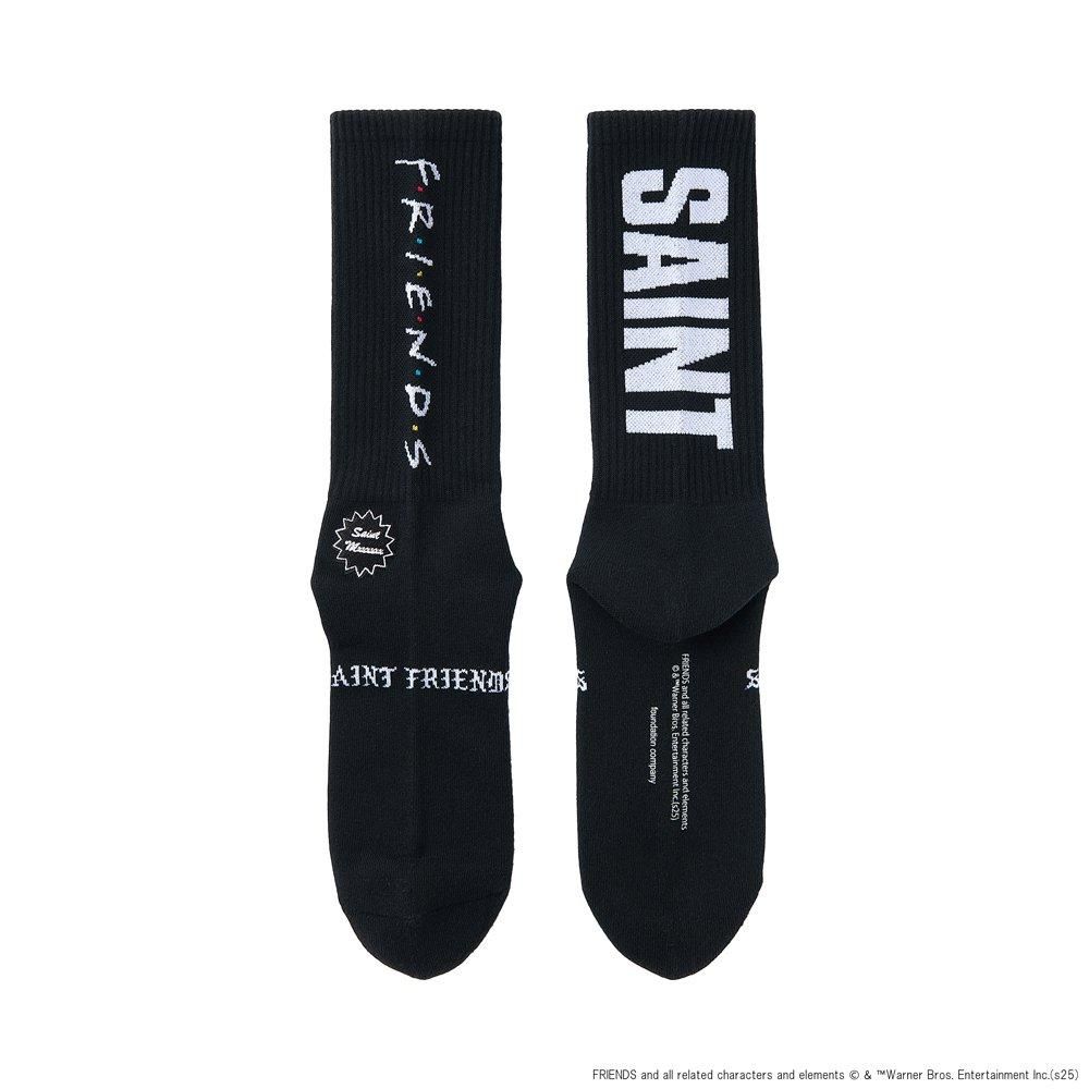 SAINT MXXXXXX | FRD_SOCKS FRIENDS / BLACK