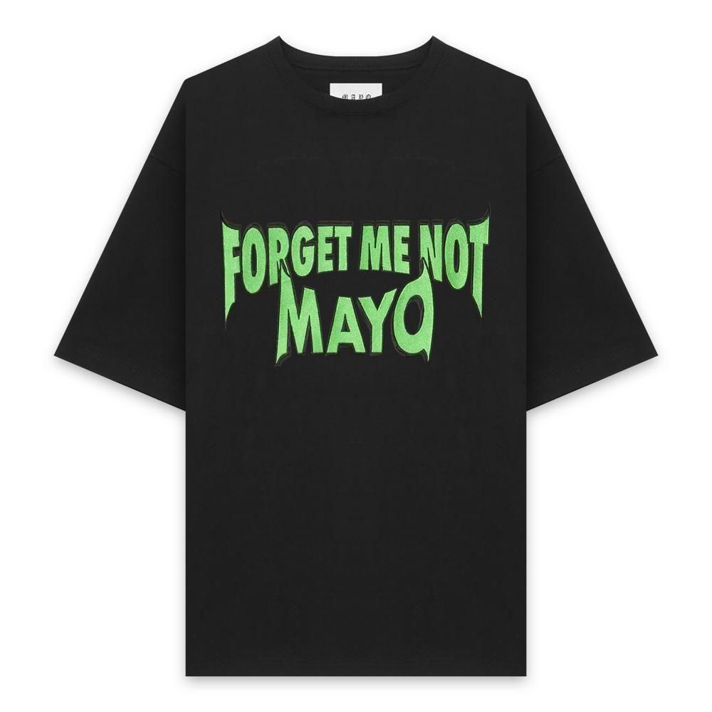 MAYO | DRAGON EMBROIDERY SHORT SLEEVE TEE / BLACK