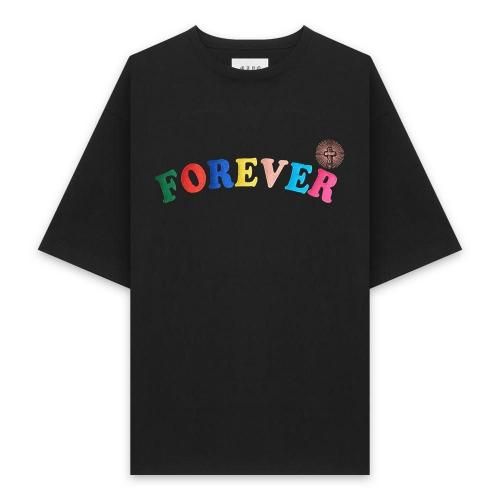 MAYO | FOREVER EMBROIDERY SHORT SLEEVE TEE / BLACK