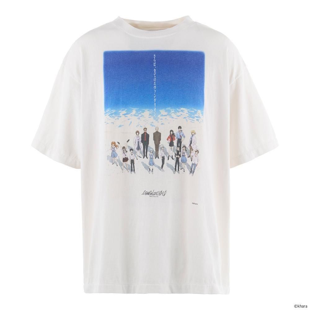 SAINT MXXXXXX | EV_SS TEE BLUE / WHITE