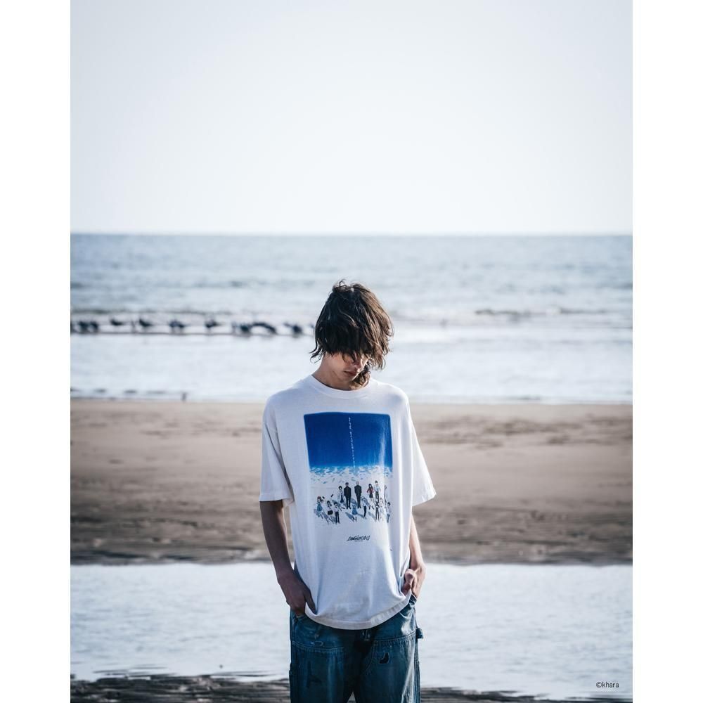 SAINT MXXXXXX | EV_SS TEE BLUE / WHITE