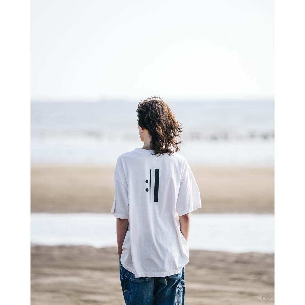 SAINT MXXXXXX | EV_SS TEE BLUE / WHITE