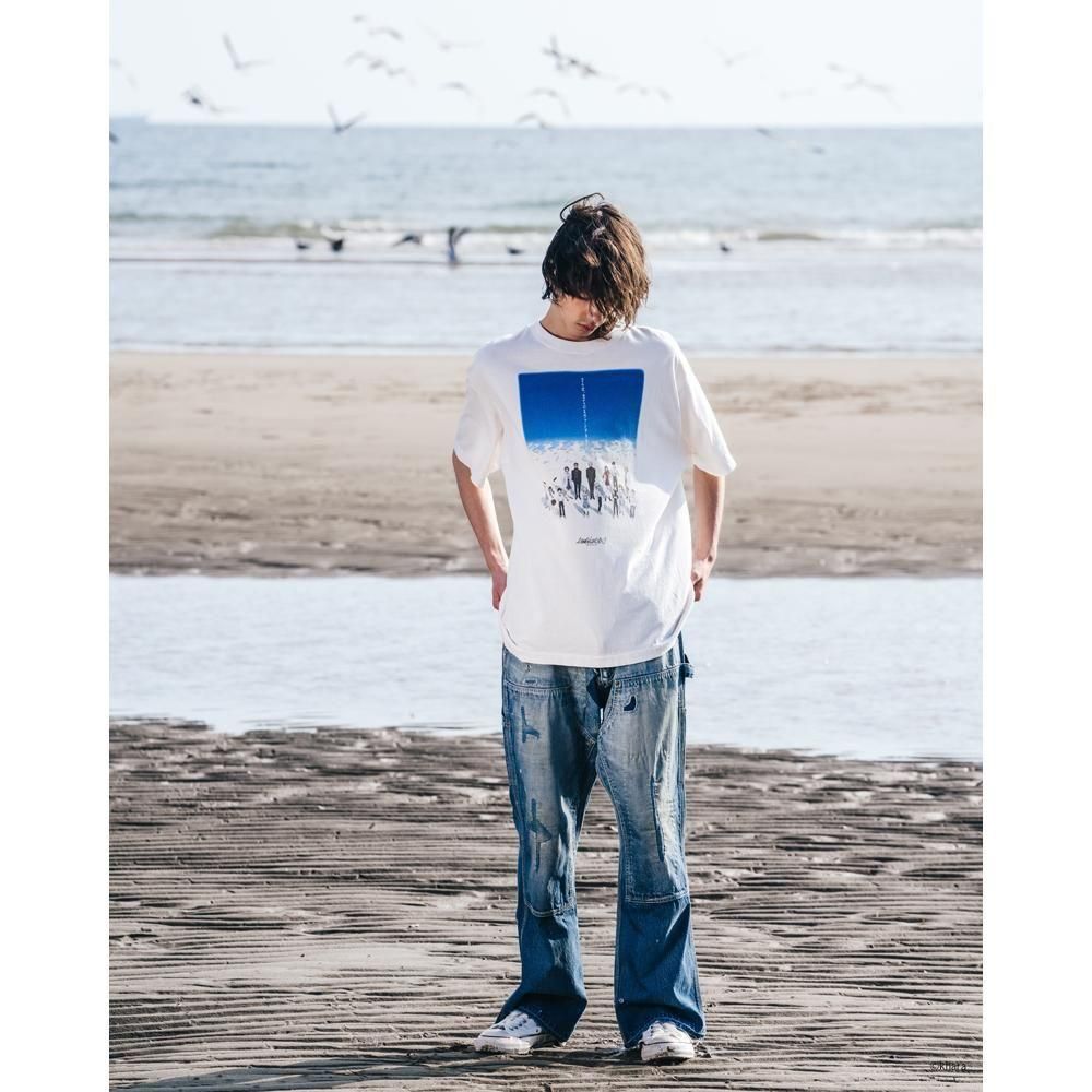 SAINT MXXXXXX | EV_SS TEE BLUE / WHITE