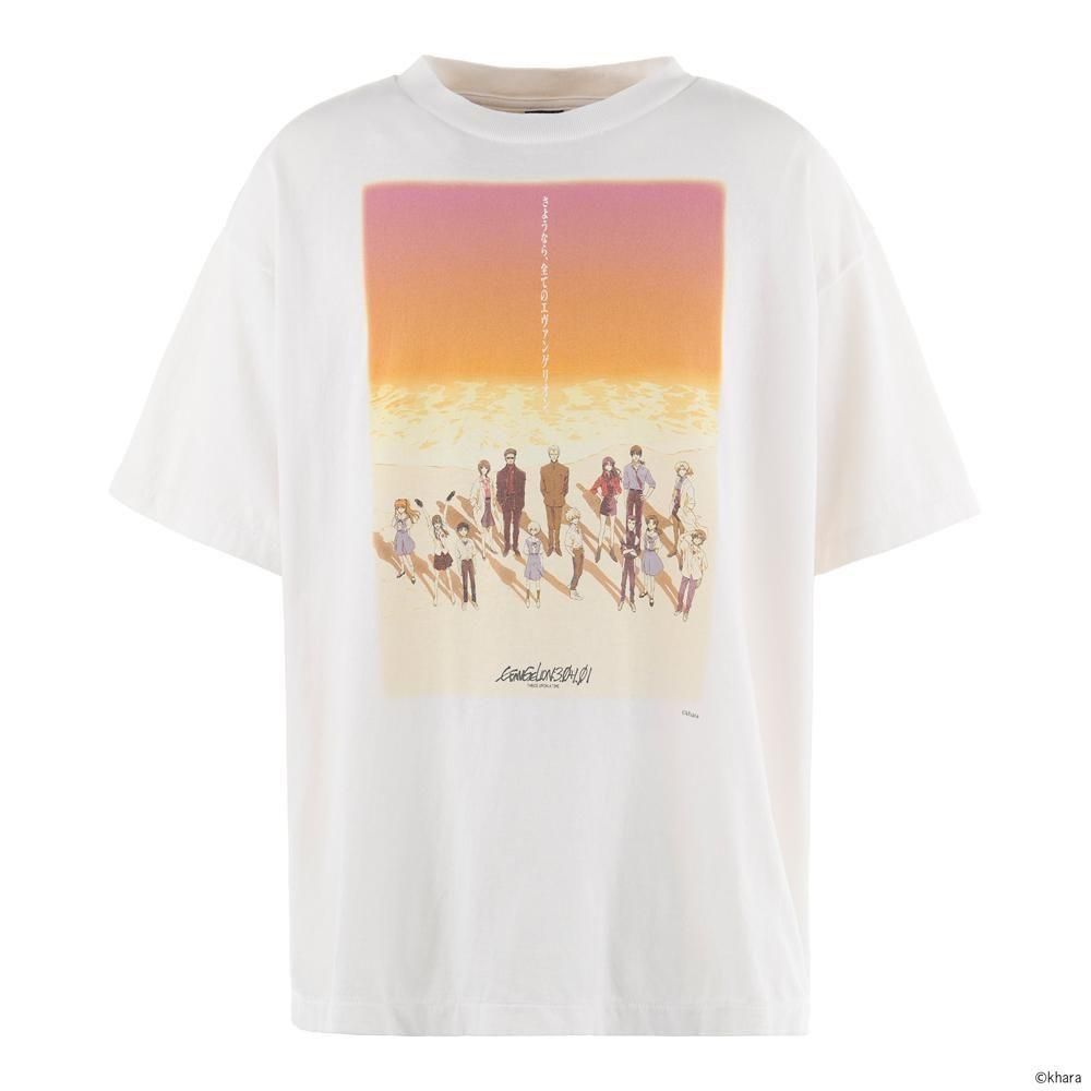 SAINT MXXXXXX | EV_SS TEE ORANGE / WHITE