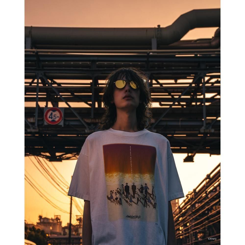SAINT MXXXXXX | EV_SS TEE ORANGE / WHITE