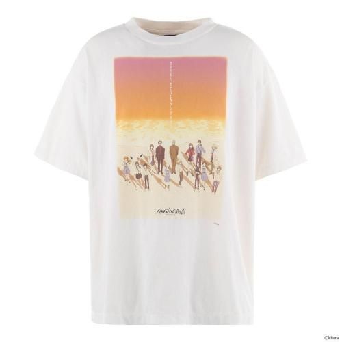SAINT MXXXXXX | EV_SS TEE ORANGE / WHITE
