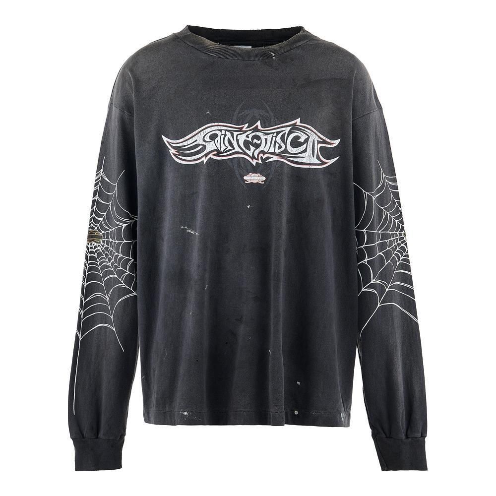 SAINT MXXXXXX | ML_LS TEE INSANITY / BLACK