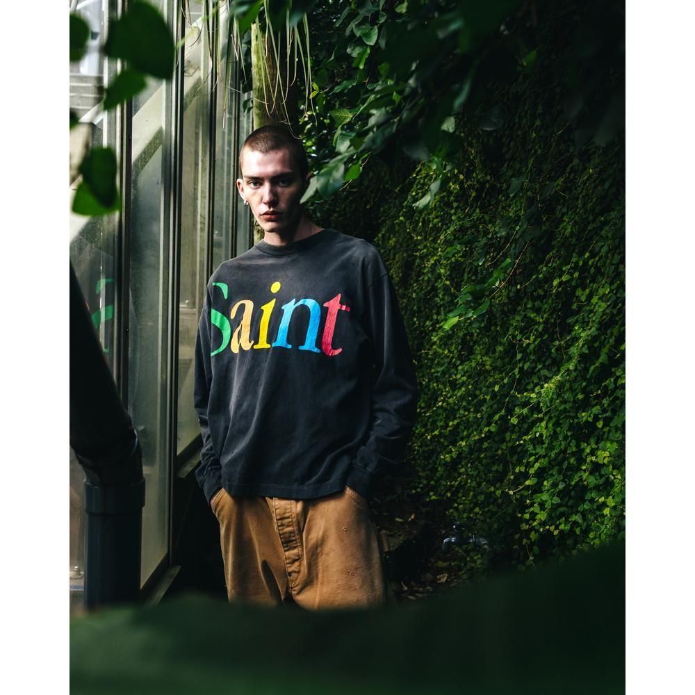 SAINT MXXXXXX | LS TEE SAINT / BLACK