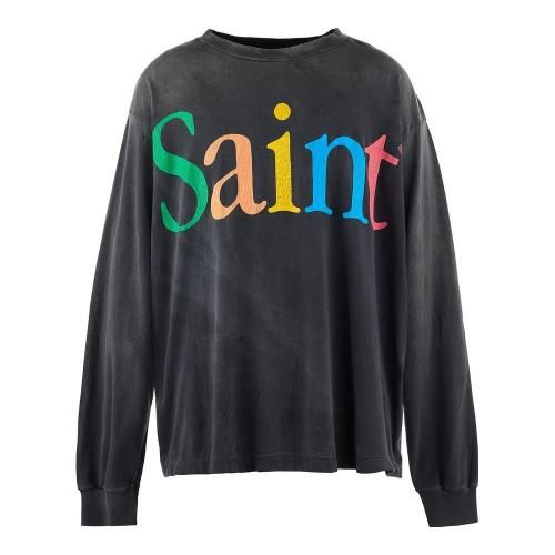 SAINT MXXXXXX | LS TEE SAINT / BLACK