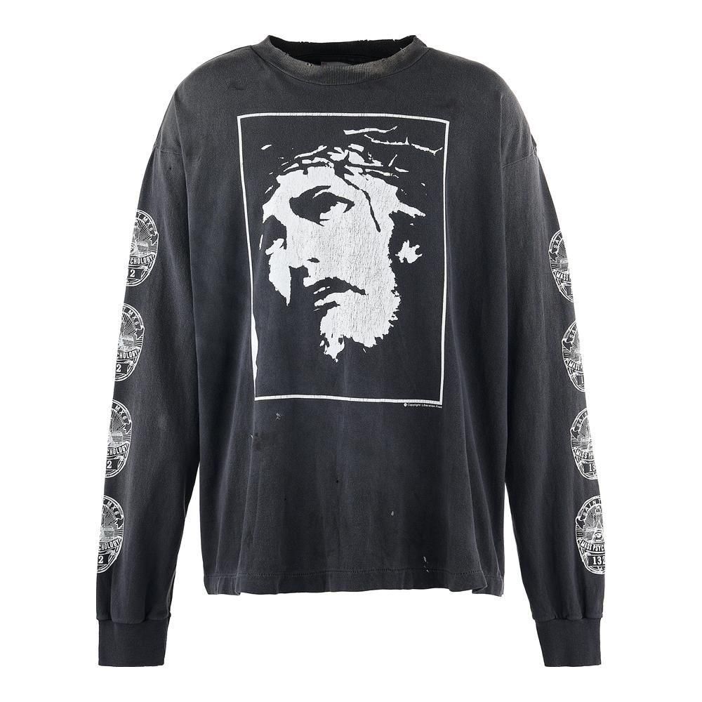 SAINT MXXXXXX | LS TEE LOVE SAINT / BLACK