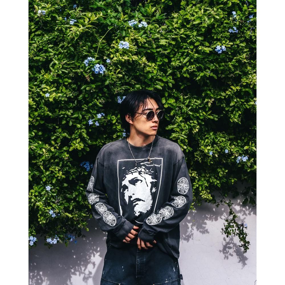SAINT MXXXXXX | LS TEE LOVE SAINT / BLACK