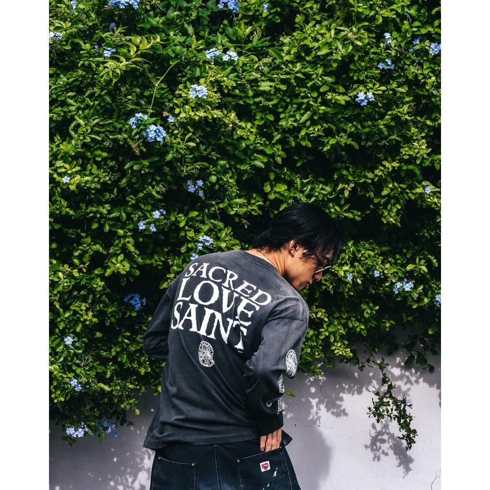 SAINT MXXXXXX | LS TEE LOVE SAINT / BLACK