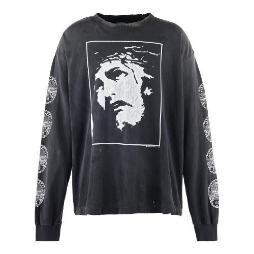 SAINT MXXXXXX | LS TEE LOVE SAINT / BLACK