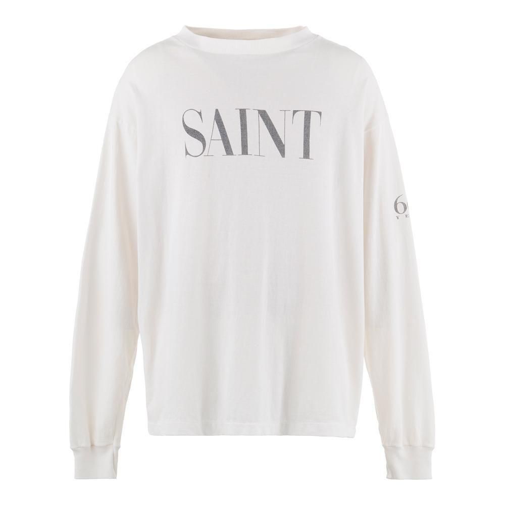 SAINT MXXXXXX | LS TEE SAINT / WHITE