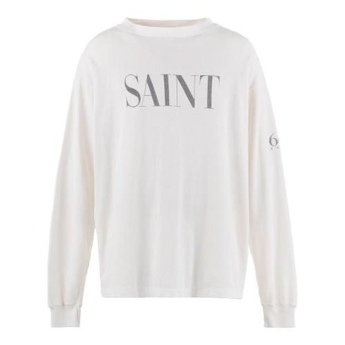 SAINT MXXXXXX | LS TEE SAINT / WHITE