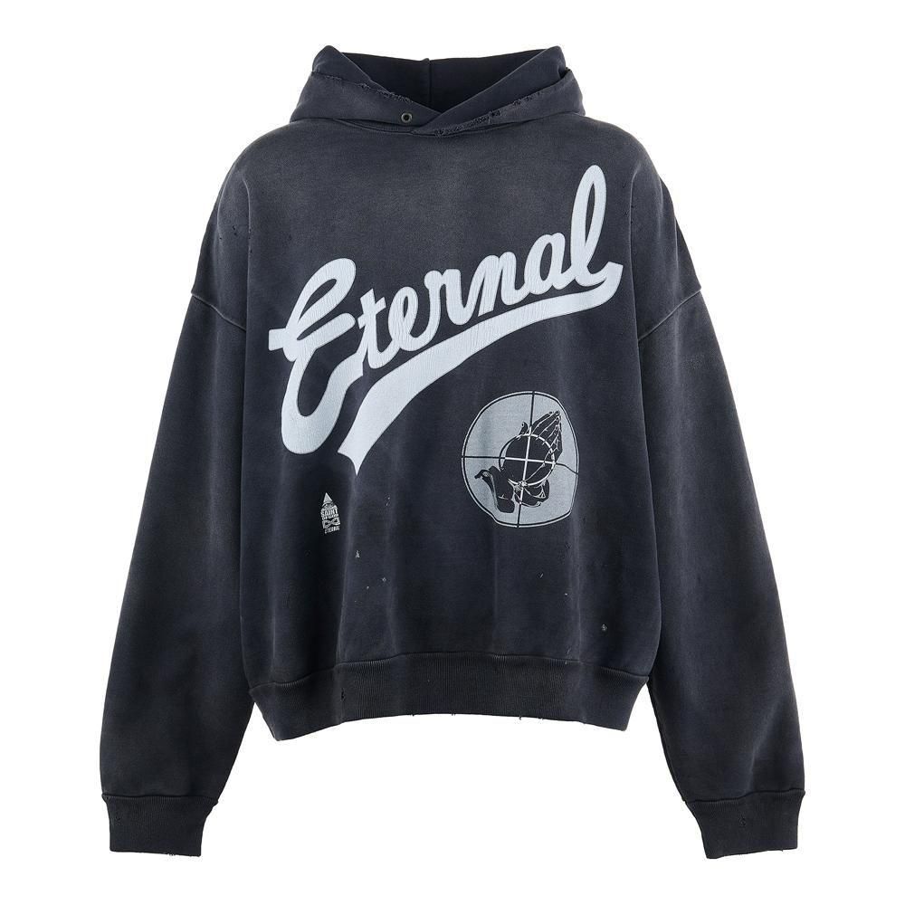 SAINT MXXXXXX | FG_HOODIE SNT OF GOD / BLACK