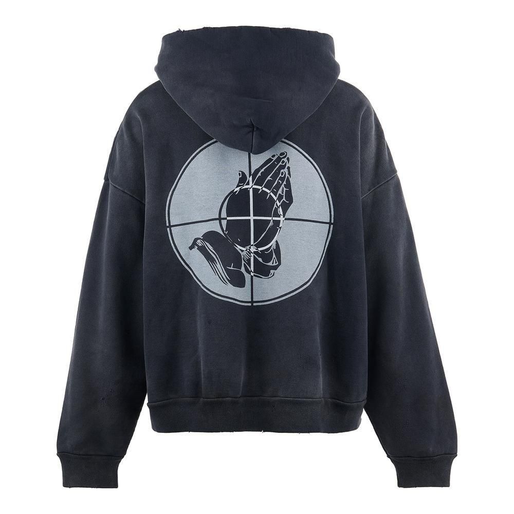 SAINT MXXXXXX | FG_HOODIE SNT OF GOD / BLACK