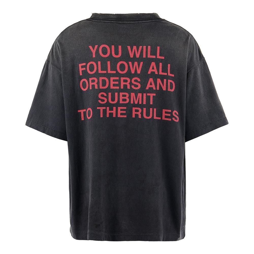 SAINT MXXXXXX | KK_SS TEE COMPLETE CONTRL / BLACK