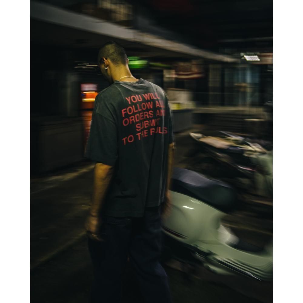 SAINT MXXXXXX | KK_SS TEE COMPLETE CONTRL / BLACK