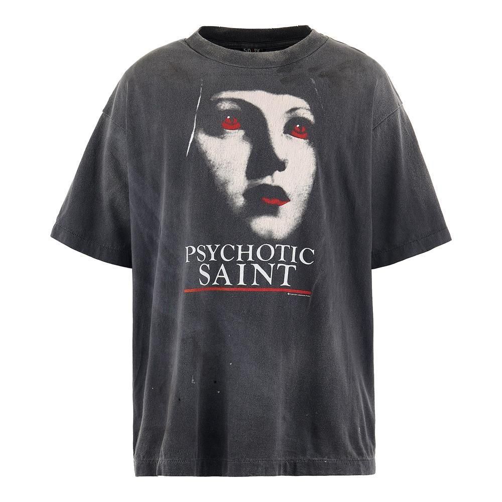 SAINT MXXXXXX | SS TEE PSYCHOTIC SNT / BLACK
