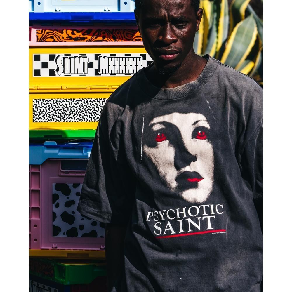 SAINT MXXXXXX | SS TEE PSYCHOTIC SNT / BLACK