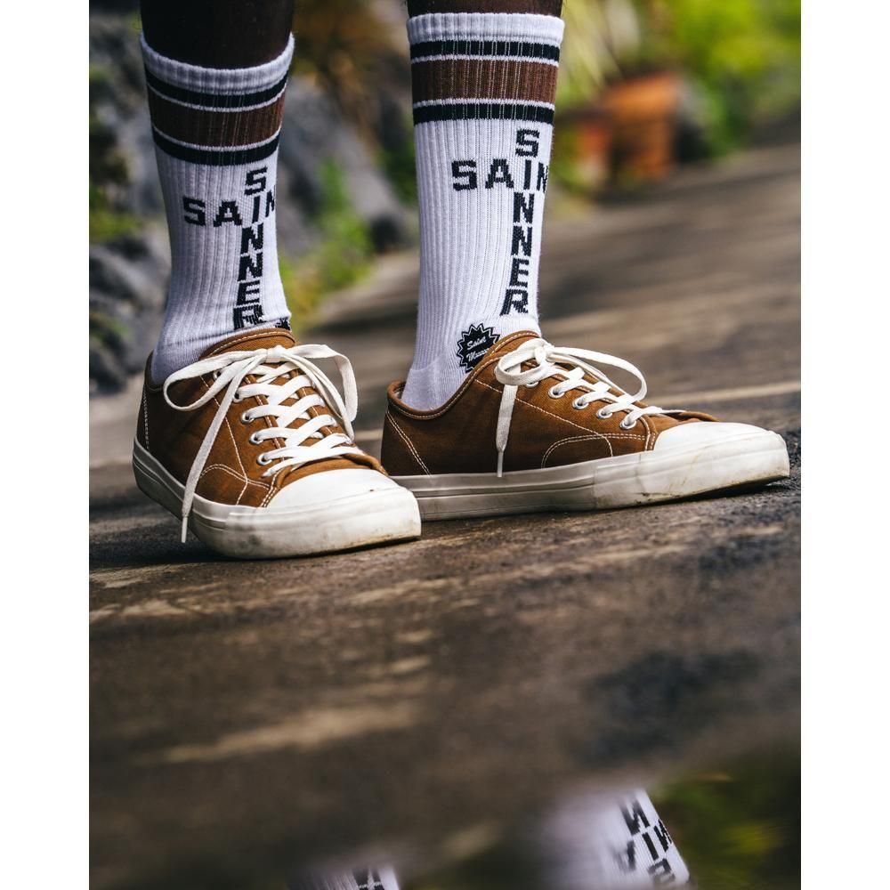 SAINT MXXXXXX | SOCKS SAINT SINNER / BROWN