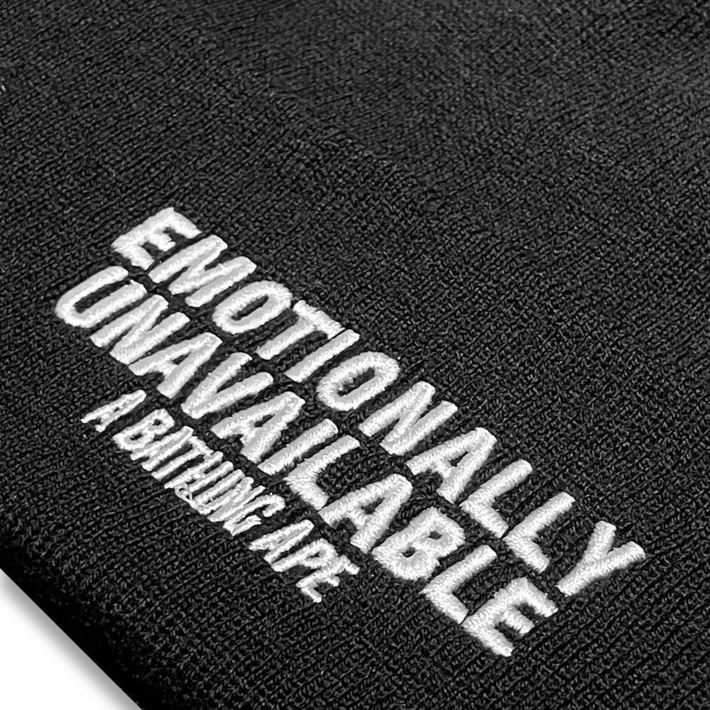 EMOTIONALLY UNAVAILABLE  | EU MILO BEANIE / BLACK