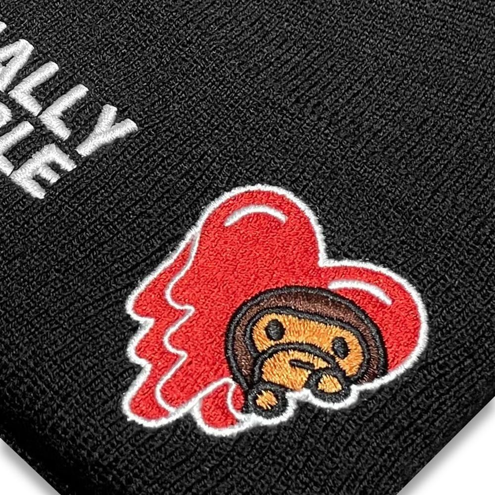 EMOTIONALLY UNAVAILABLE  | EU MILO BEANIE / BLACK