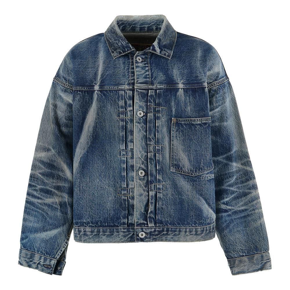 SAINT MXXXXXX | BJ_DENIM JACKET DAMAGE / BLUE