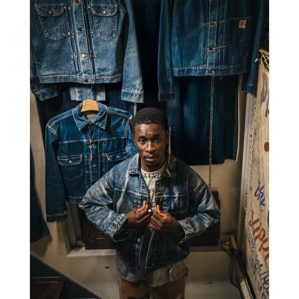 SAINT MXXXXXX | BJ_DENIM JACKET DAMAGE / BLUE