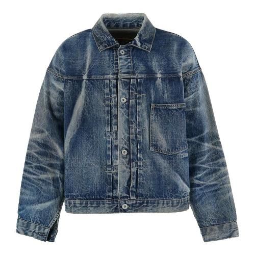 SAINT MXXXXXX | BJ_DENIM JACKET DAMAGE / BLUE
