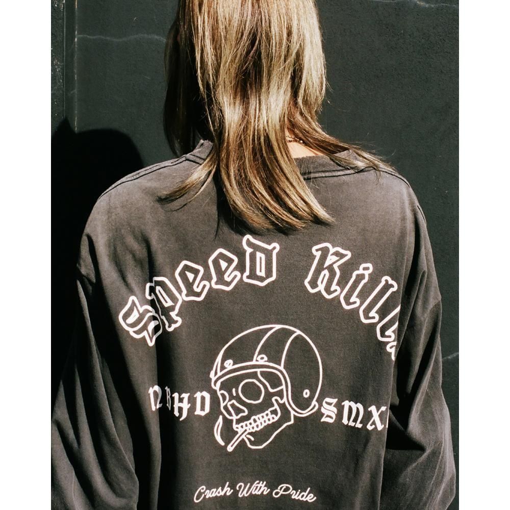 SAINT MXXXXXX | NH_LS TEE STHD.SPEED KILLS / BLACK