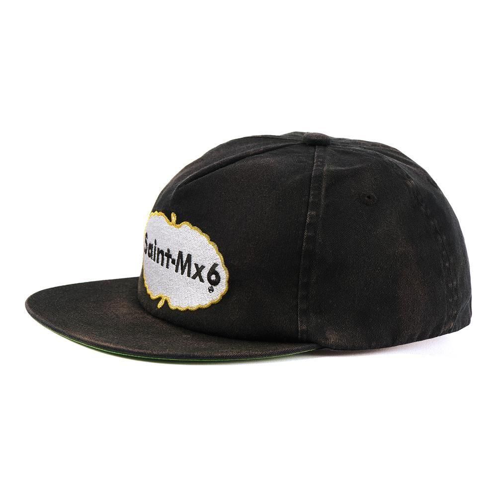 SAINT MXXXXXX | 5PANEL CAP EAT ME / BLACK