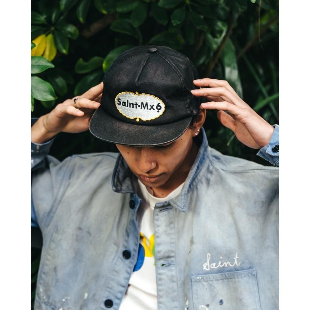 SAINT MXXXXXX | 5PANEL CAP EAT ME / BLACK