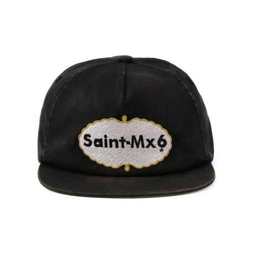 SAINT MXXXXXX | 5PANEL CAP EAT ME / BLACK