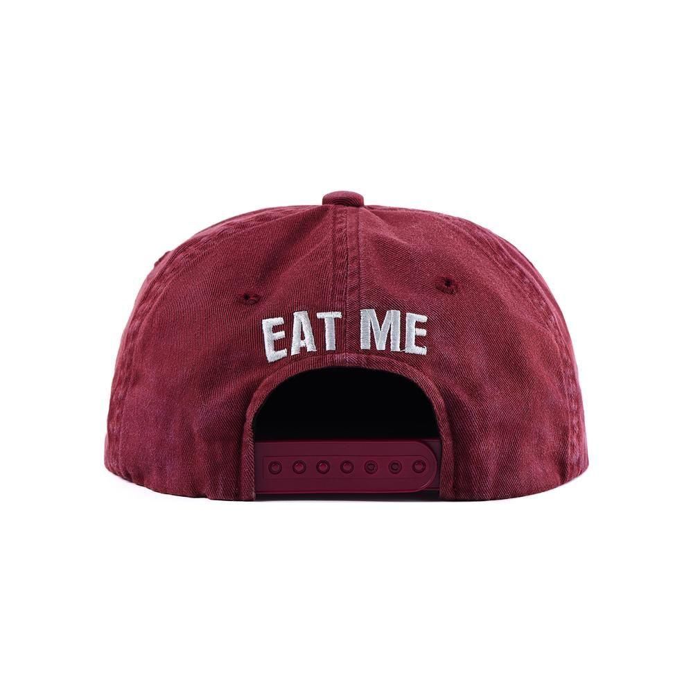 SAINT MXXXXXX | 5PANEL CAP EAT ME / BURGUNDY